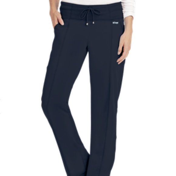 Grey's Anatomy Yoga Knit Active Scrub Pants Dark Grey S - Picture 1 of 6